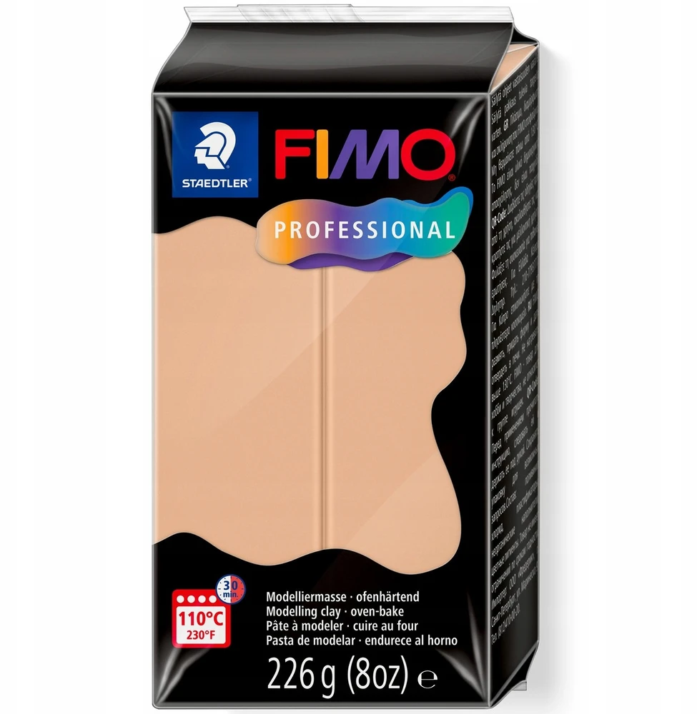 Fimo lėlių meno termoreaktyvioji masė 226g mėsos - Staedtler
