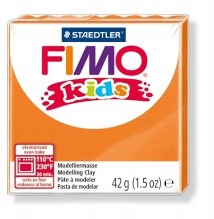 Modelinas FIMO Kids, oranžinis