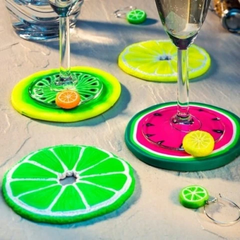 Fimo Polimerinė tešla 57 g - Neoninis efektas - Violetinė
