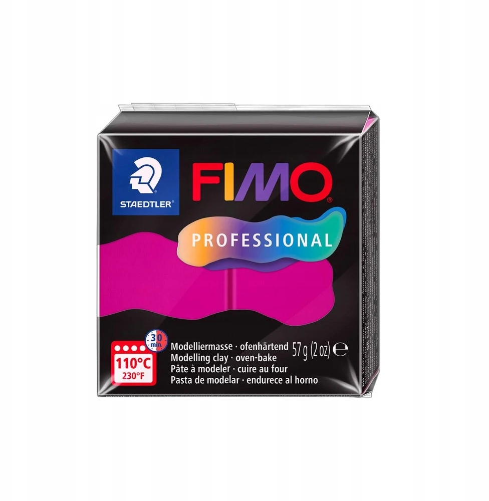 Fimo Professional modelinas 57g, magentos spalvos