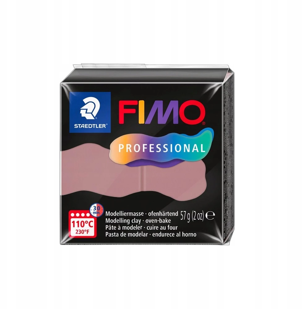 Fimo Professional modelinas, antikinis rožinis, 57g