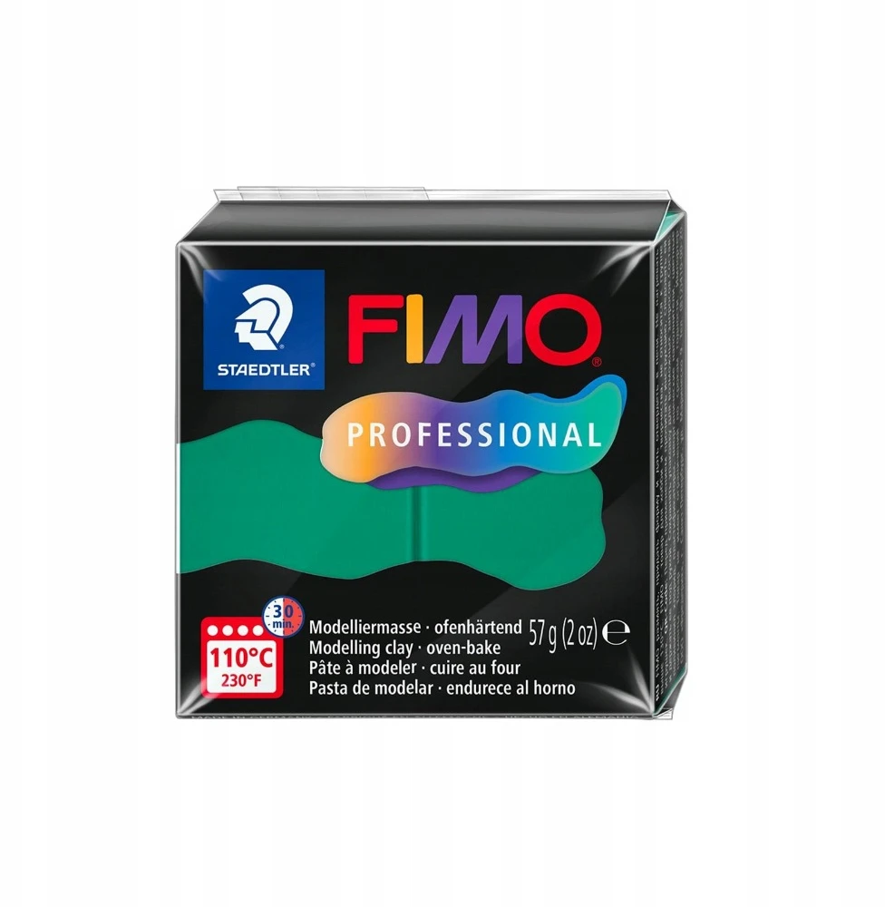 Fimo Professional modelinas, jūros žalios spalvos, 57g