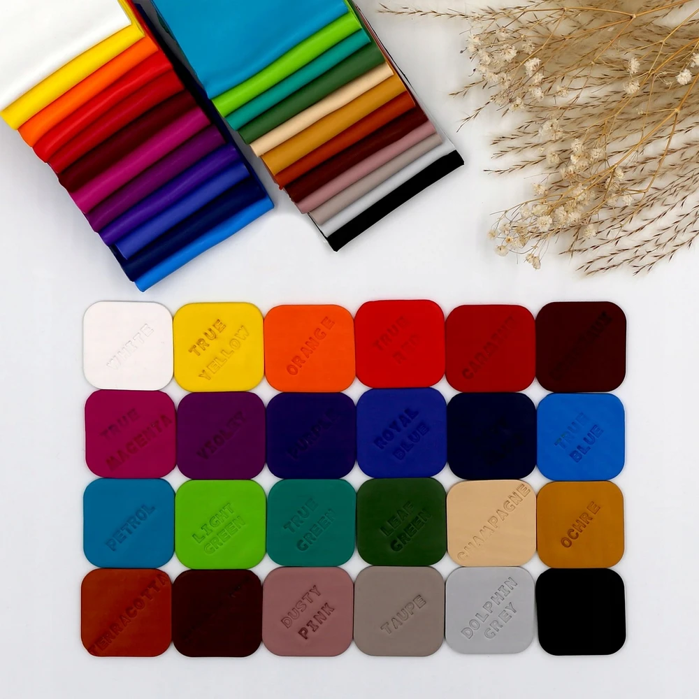 Fimo termokietėjanti masė 57g, bordo spalvos