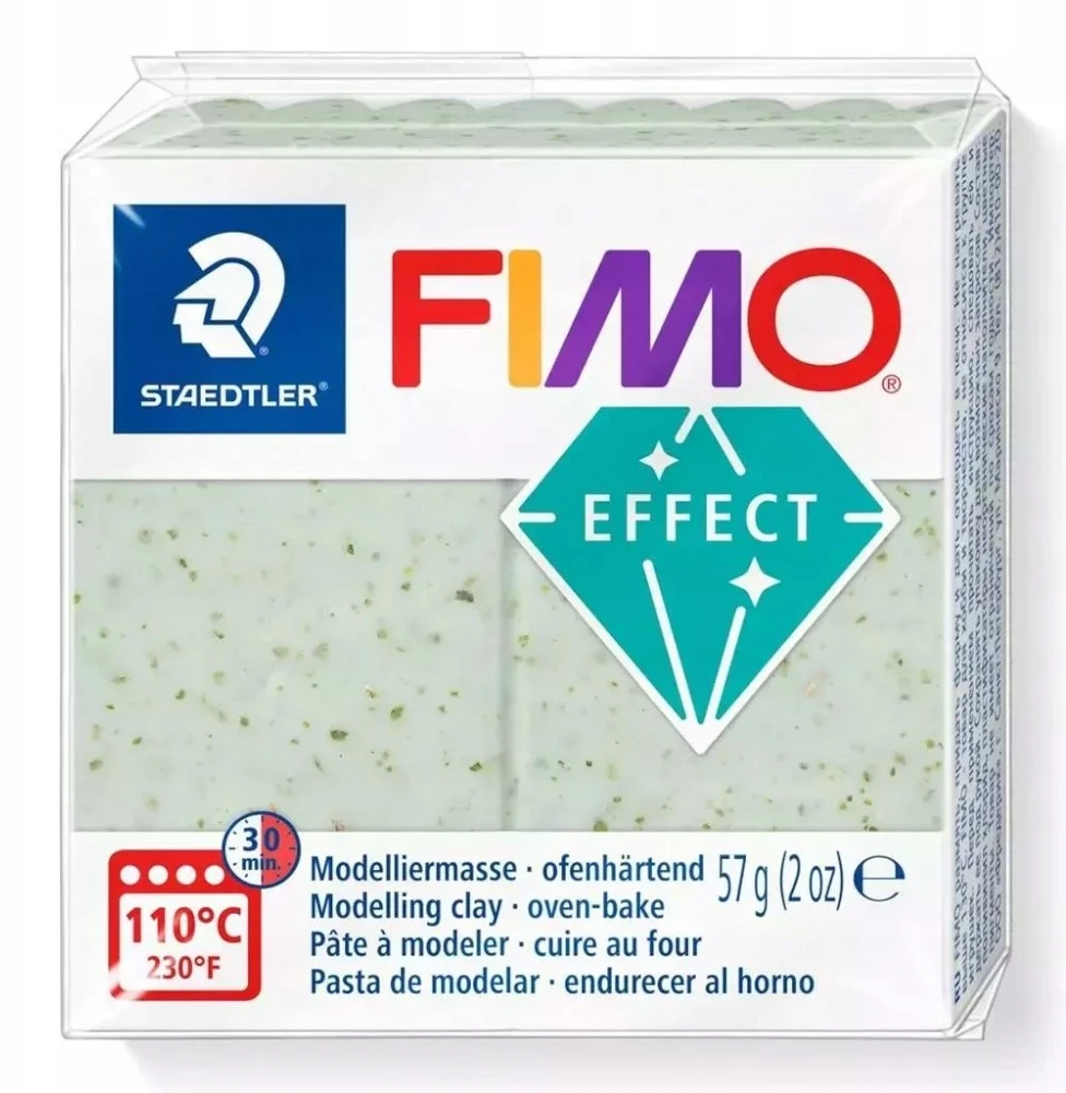 Fimo termoreaktyvioji masė 57g botaninė žalia - Staedtler