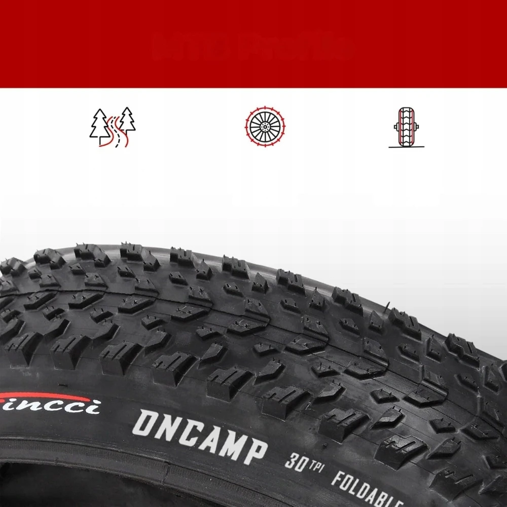 Fincci MTB padanga 27,5 x 2,10 – sulankstoma, bekelėje ir kelyje