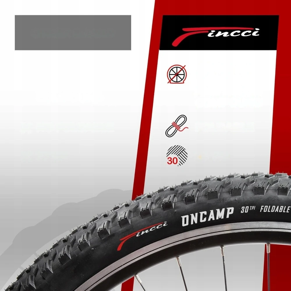Fincci MTB padanga 27,5 x 2,10 – sulankstoma, bekelėje ir kelyje