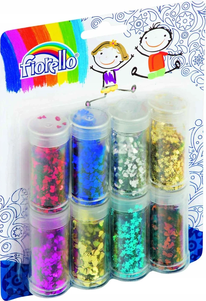 Fiorello Konfetti Gr-k8 B8 8x8g - spalvotas dekoravimo rinkinys