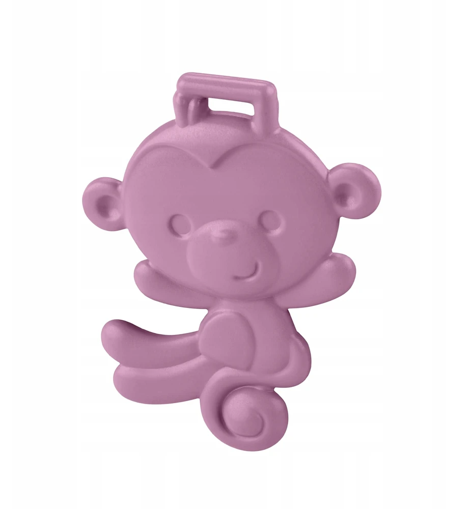 FISHER PRICE BABY TEETHER PURPLE MONKEY SOFT BE BPA