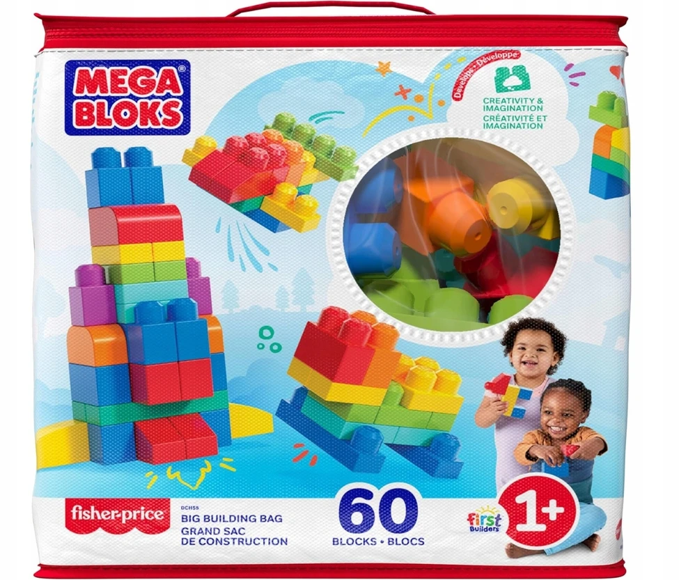 Kaladėlės Mega Bloks Fisher Price DCH55 (nuo 12 mėn.)