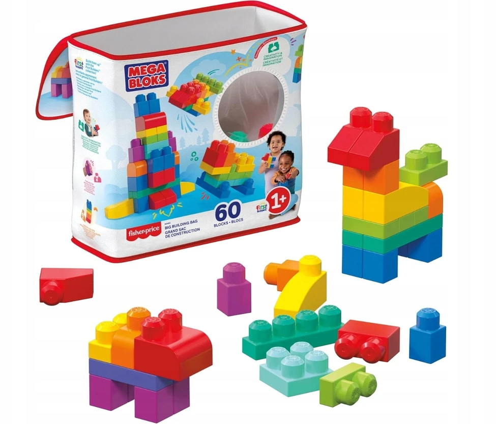 Kaladėlės Mega Bloks Fisher Price DCH55 (nuo 12 mėn.)