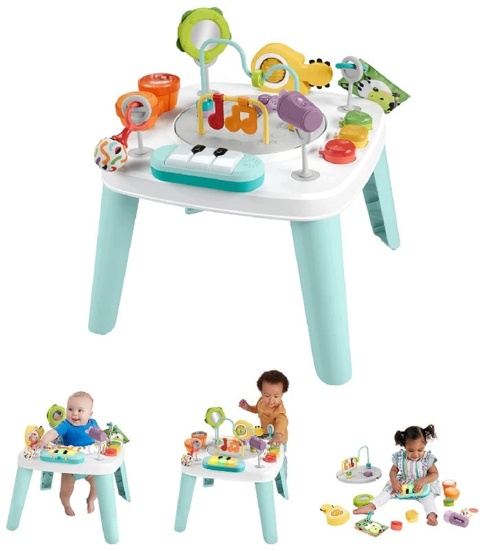 Fisher Price INTERAKTYVUS MOKYMO STALAS VAIKAMS DAUGIAFUNKCINIS STALAS 3-IN-1
