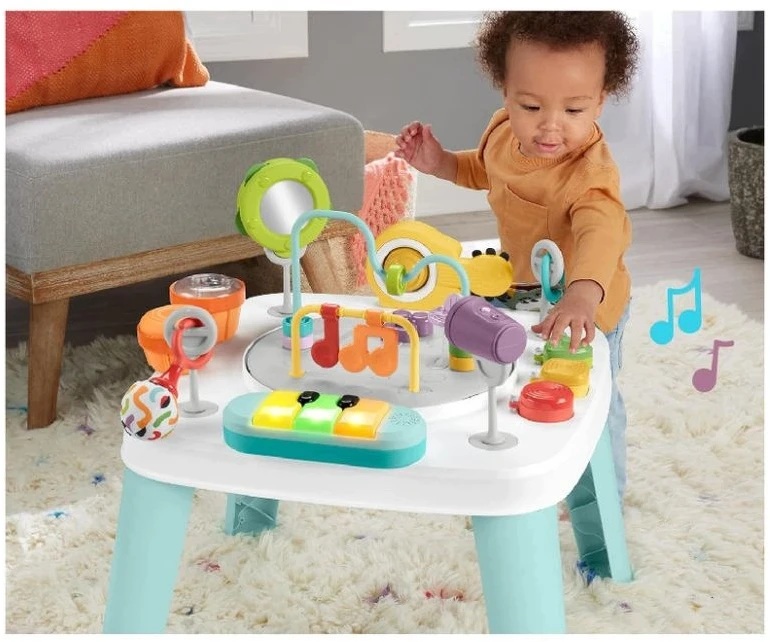 Fisher Price INTERAKTYVUS MOKYMO STALAS VAIKAMS DAUGIAFUNKCINIS STALAS 3-IN-1