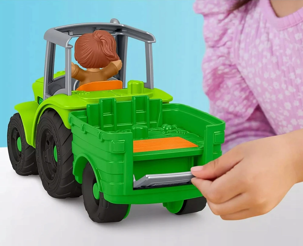 Fisher Price Little People Push and Play traktorius JGX12
