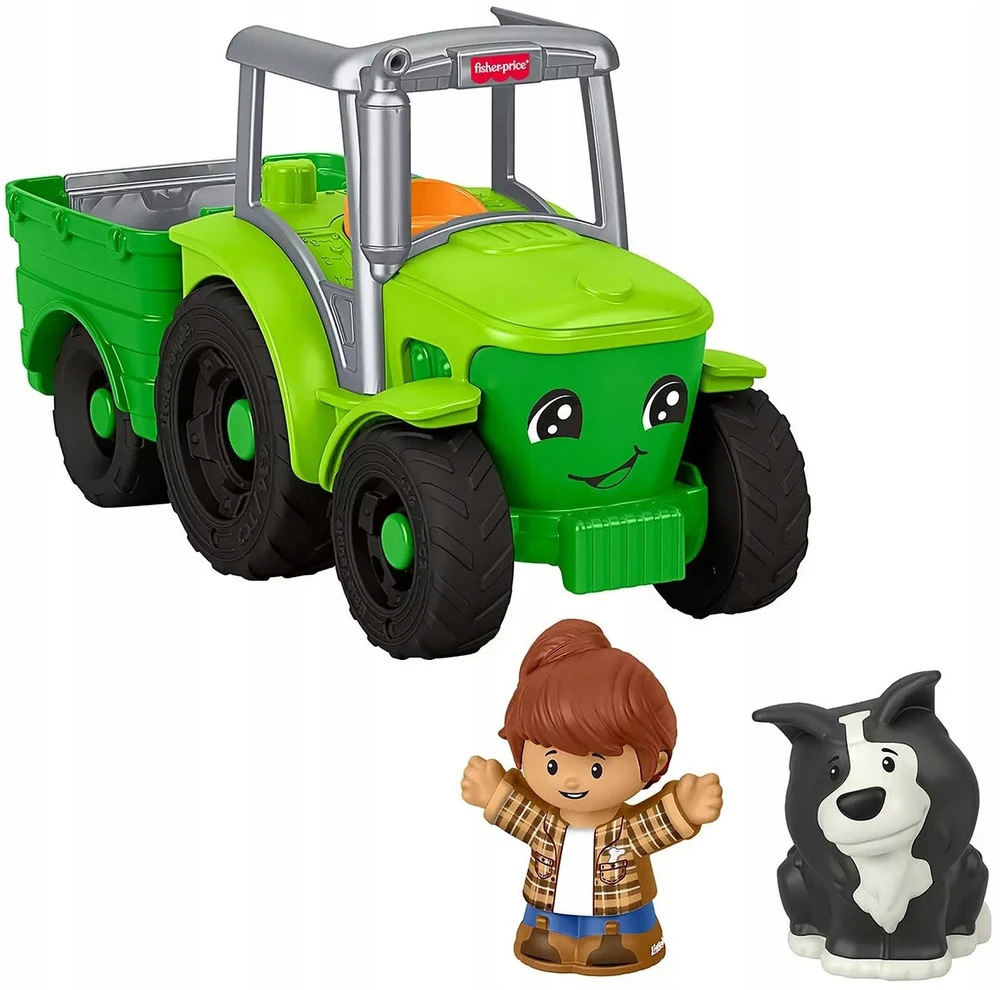 Fisher Price Little People Push and Play traktorius JGX12