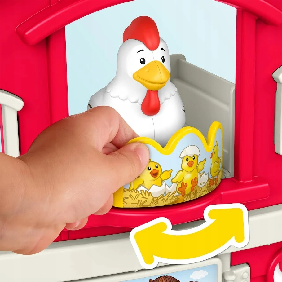Fisher Price Fisher Interaktyvus žaislas muzikinė ūkio priežiūra Little People