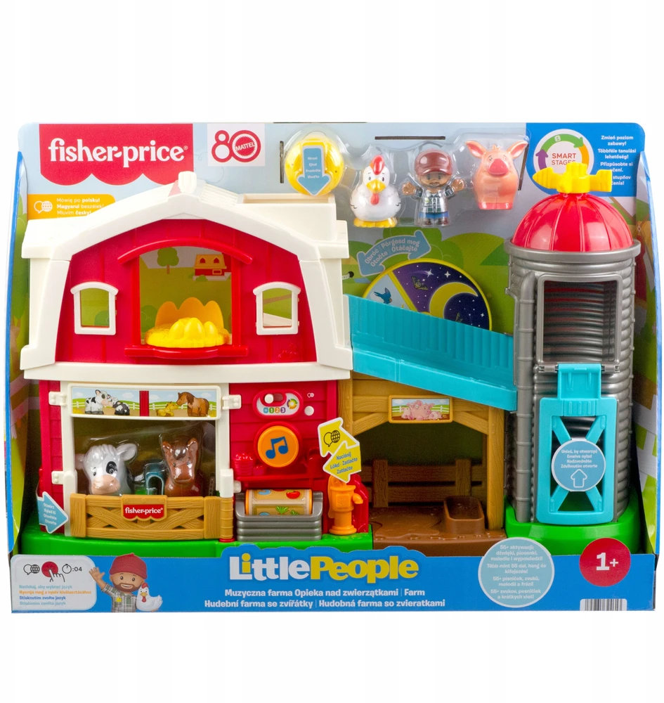 Fisher Price Fisher Interaktyvus žaislas muzikinė ūkio priežiūra Little People
