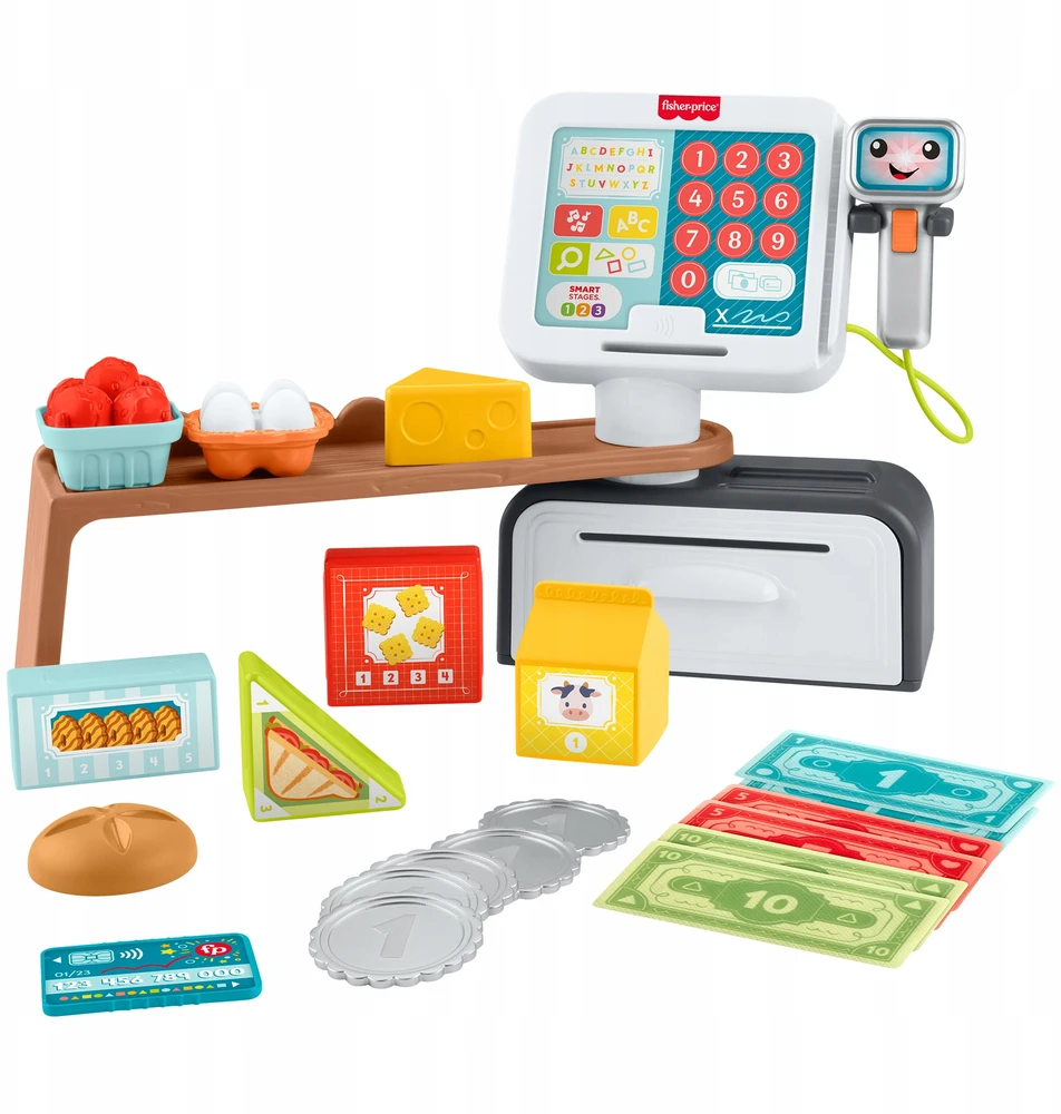 Interaktyvi Fisher Price parduotuvės kasa žaislas