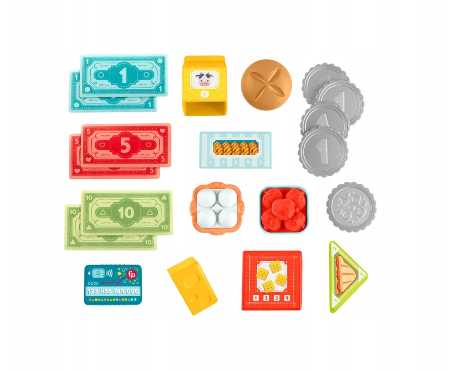 Interaktyvi Fisher Price parduotuvės kasa žaislas