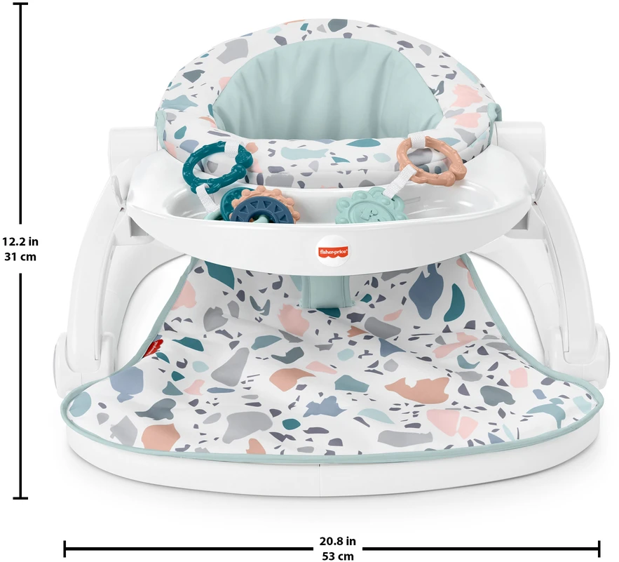 Fisher Price ŽAISLAS UŽ FISHER KAINĄ HBD68 NEŠIOJAMA SĖDYNĖ SU VIRŠU