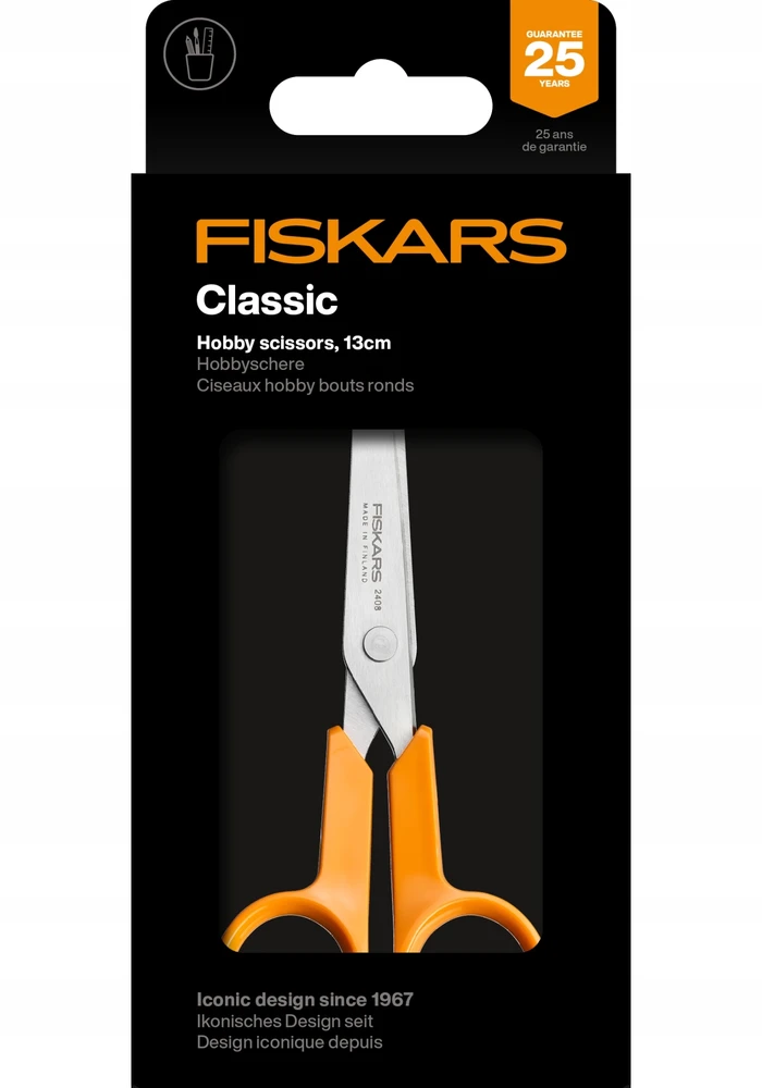FISKARS CLASSIC ŽIRKLĖS HOBISTAMS 13cm 1005154