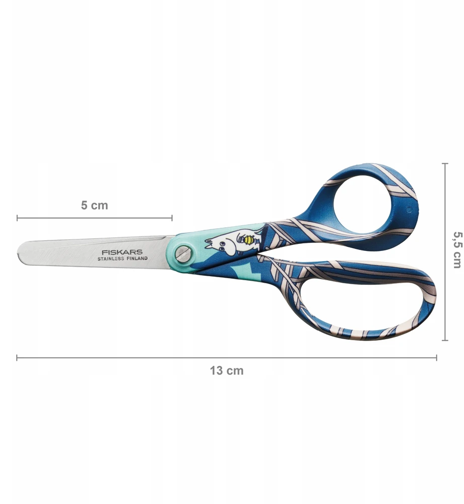Vaikiškos žirklės Fiskars 1067189; 13 cm