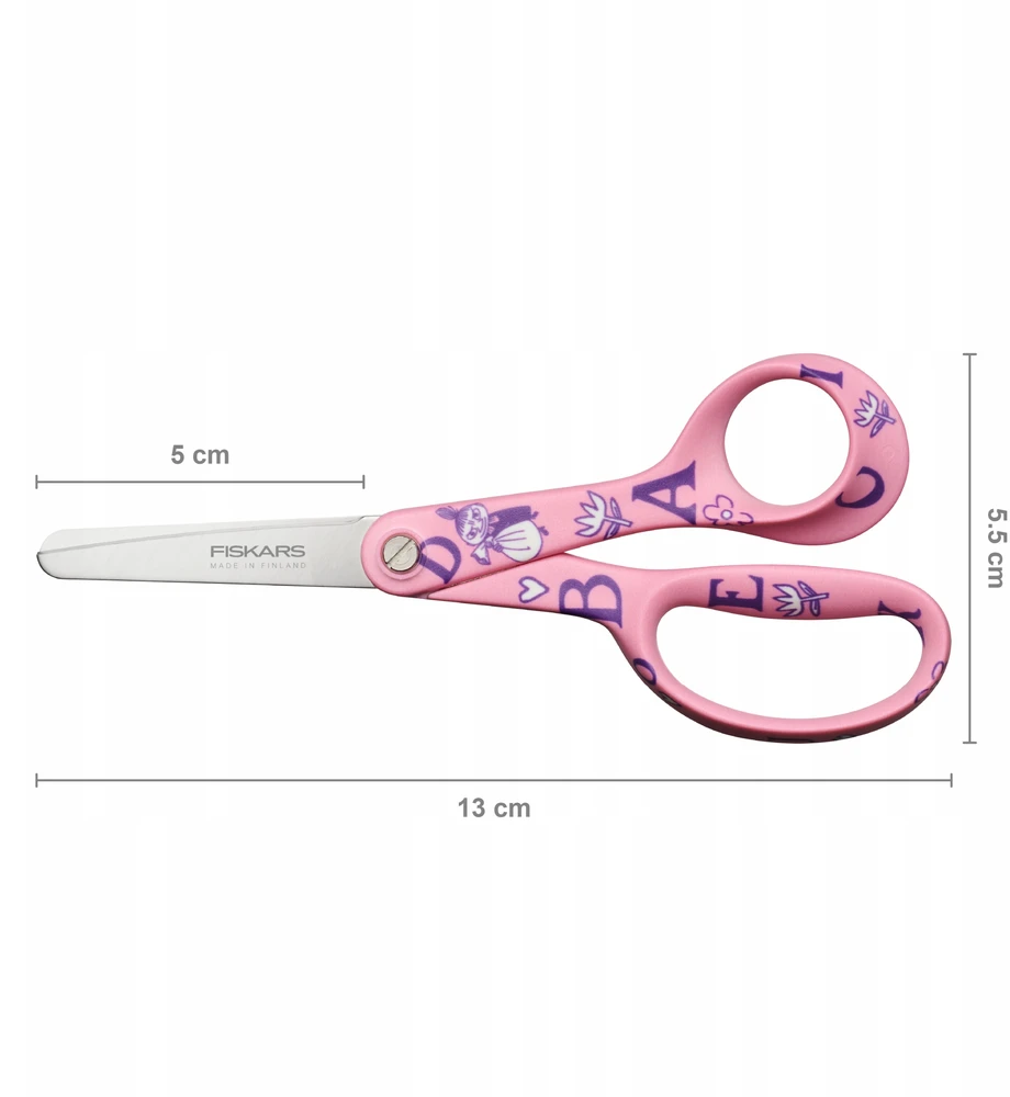 Vaikiškos žirklės Fiskars 1071496; 130 mm
