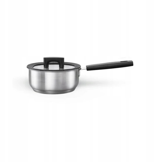 Fiskars Hard Face Nerūdijančio plieno keptuvė troškinimui 1,8 L / 18 cm