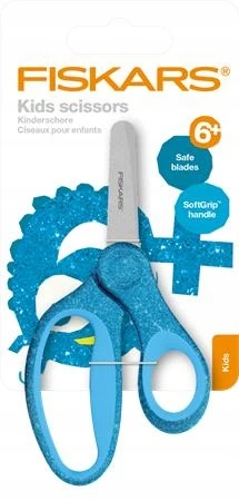FISKARS VAIKIŠKOS ŽIRKLĖS 13cm MĖLYNOS