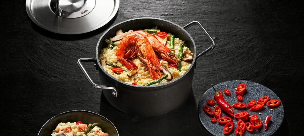 Fissler Puodas su dangčiu 18 cm