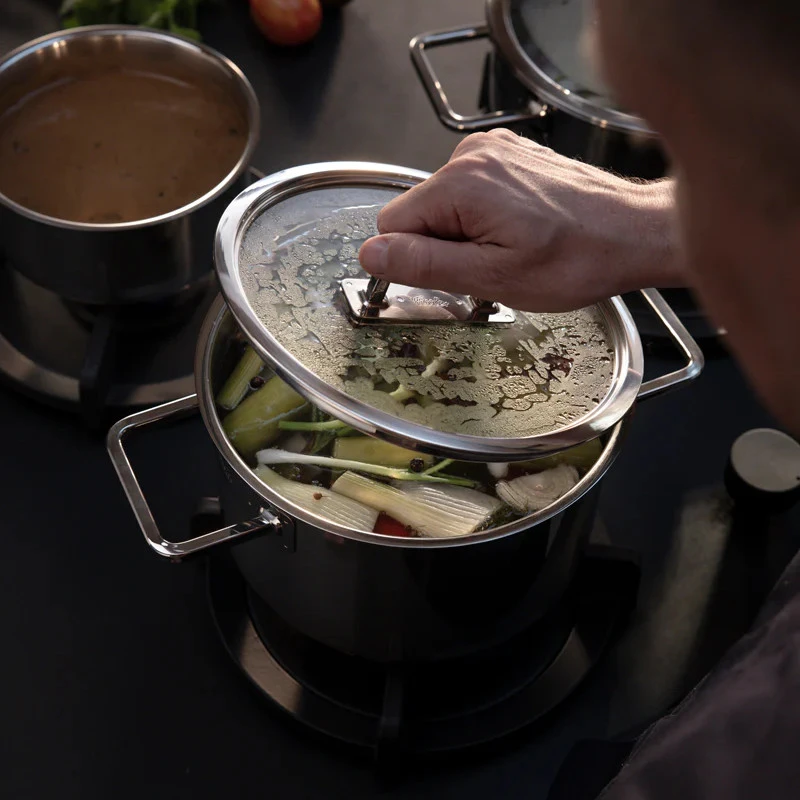 FISSLER - Viseo Pro - Puodas su stikliniu dangteliu - Ø16 cm