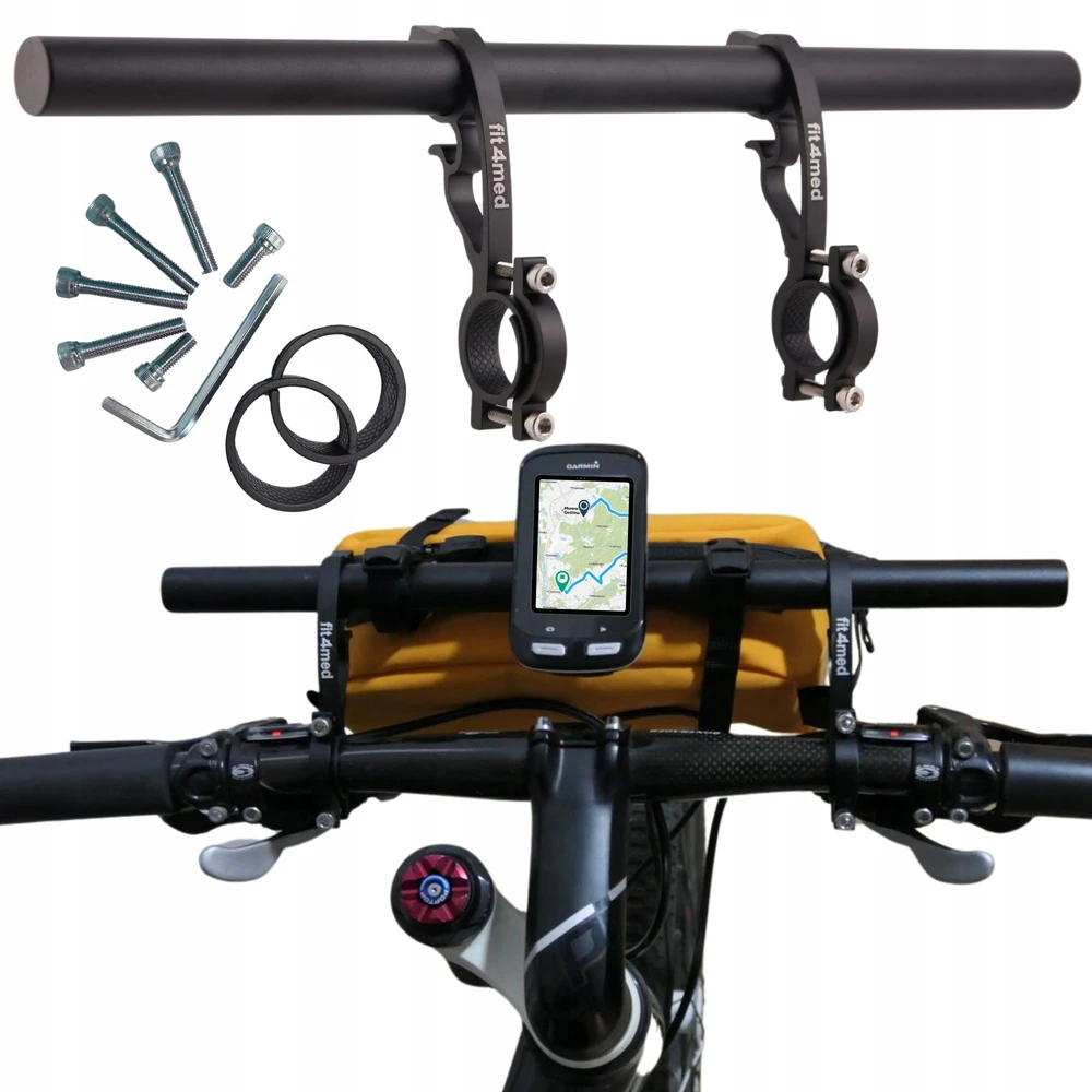 Fit4Med Dviračio laikiklis papildomas vairo pailginimas 40cm uni adapteris