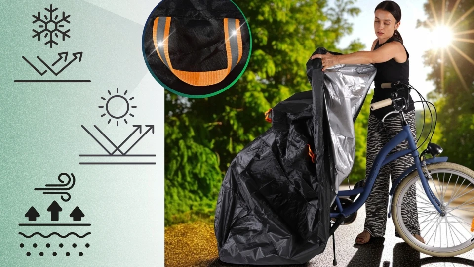 Fit4med dviračių motorolerių motociklų dangtelis atsparus vandeniui