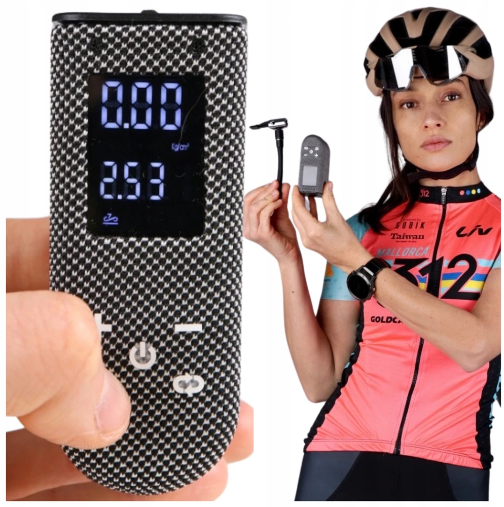 Fit4Med Elektrinis dviračių siurblys mini kompresorius nešiojamas belaidis 100psi