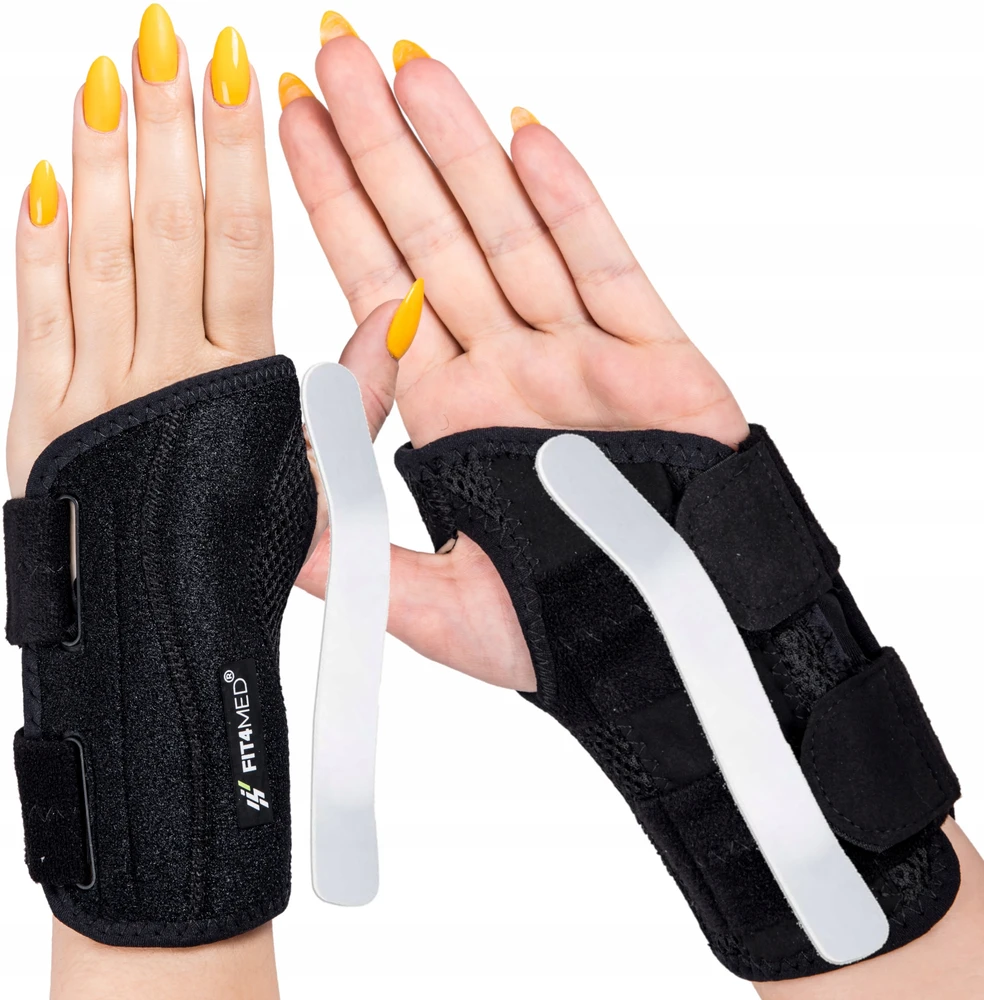 Fit4Med Neopreninis riešo įtvaras stabilizatorius 2 įtvarai