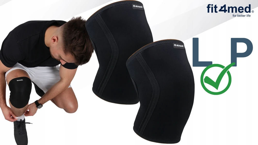 Fit4Med Ortezas Kelio stabilizatorius kelio pagalvėlės apsaugos M dydis