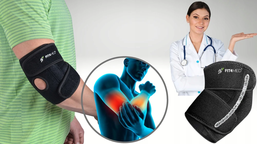 Fit4med strėnų raiščiai teniso alkūnė unisex