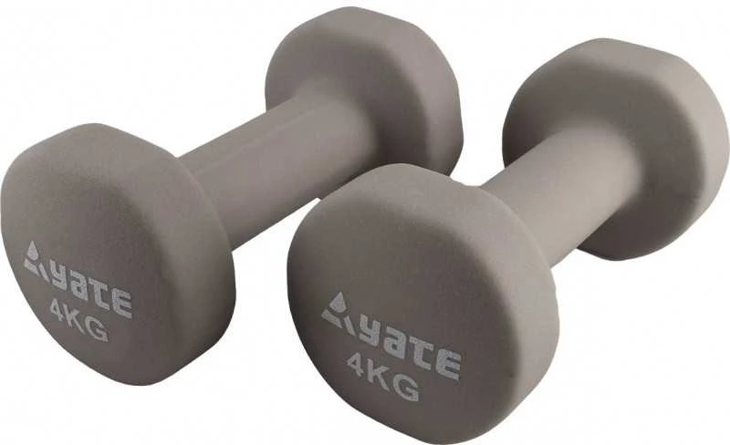 Neopreniniai fitneso hanteliai Yate 2vnt. x 4kg
