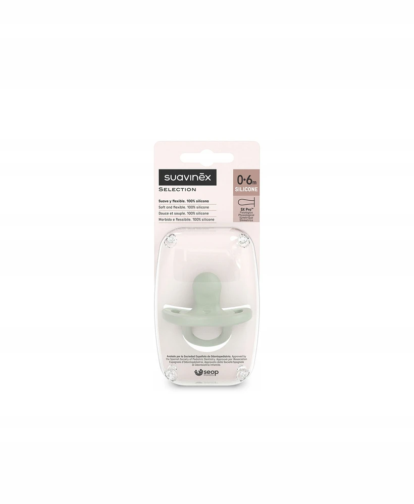 Fiziologinis silikoninis čiulptukas SX PRO 0-6 m Suavinex