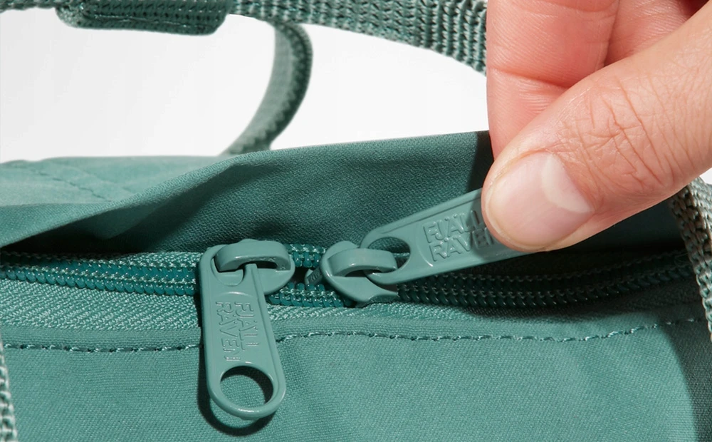 Fjallraven Kanken 16 L kuprinė - Mėlyna/šviesus Ąžuolas