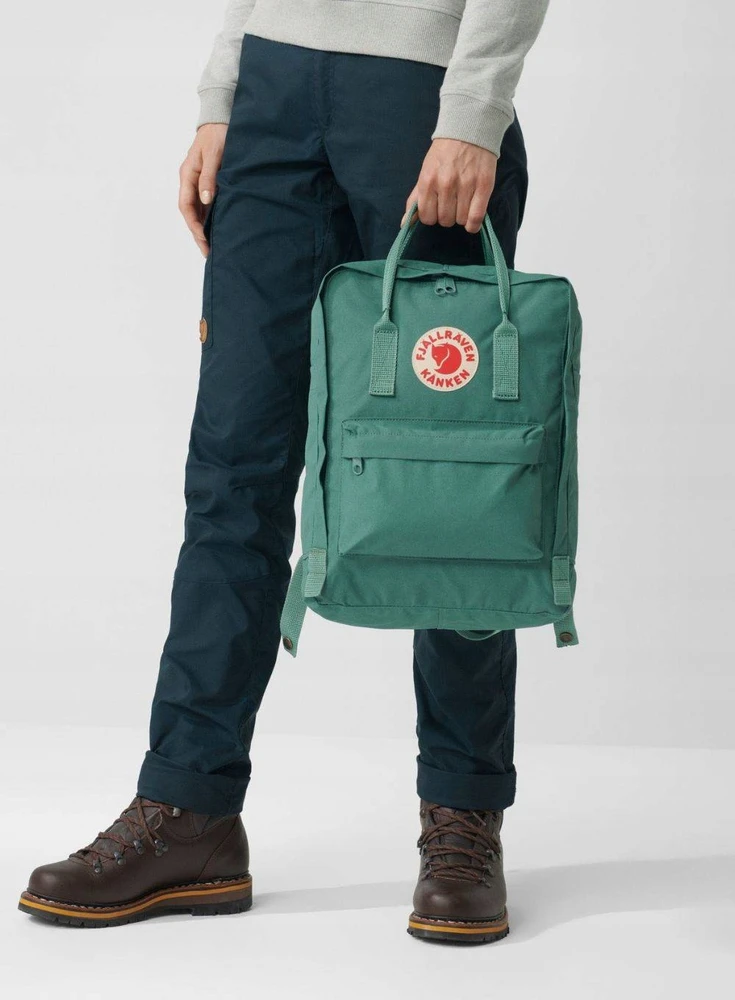 Fjallraven Kanken miesto kuprinė - ochros/konfeti raštas