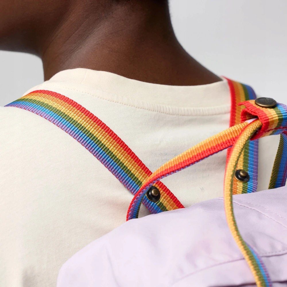 Carruzzo Fjällräven Kanken Rainbow kuprinė Kasdienė kuprinė Ąžuolas Vinilonas