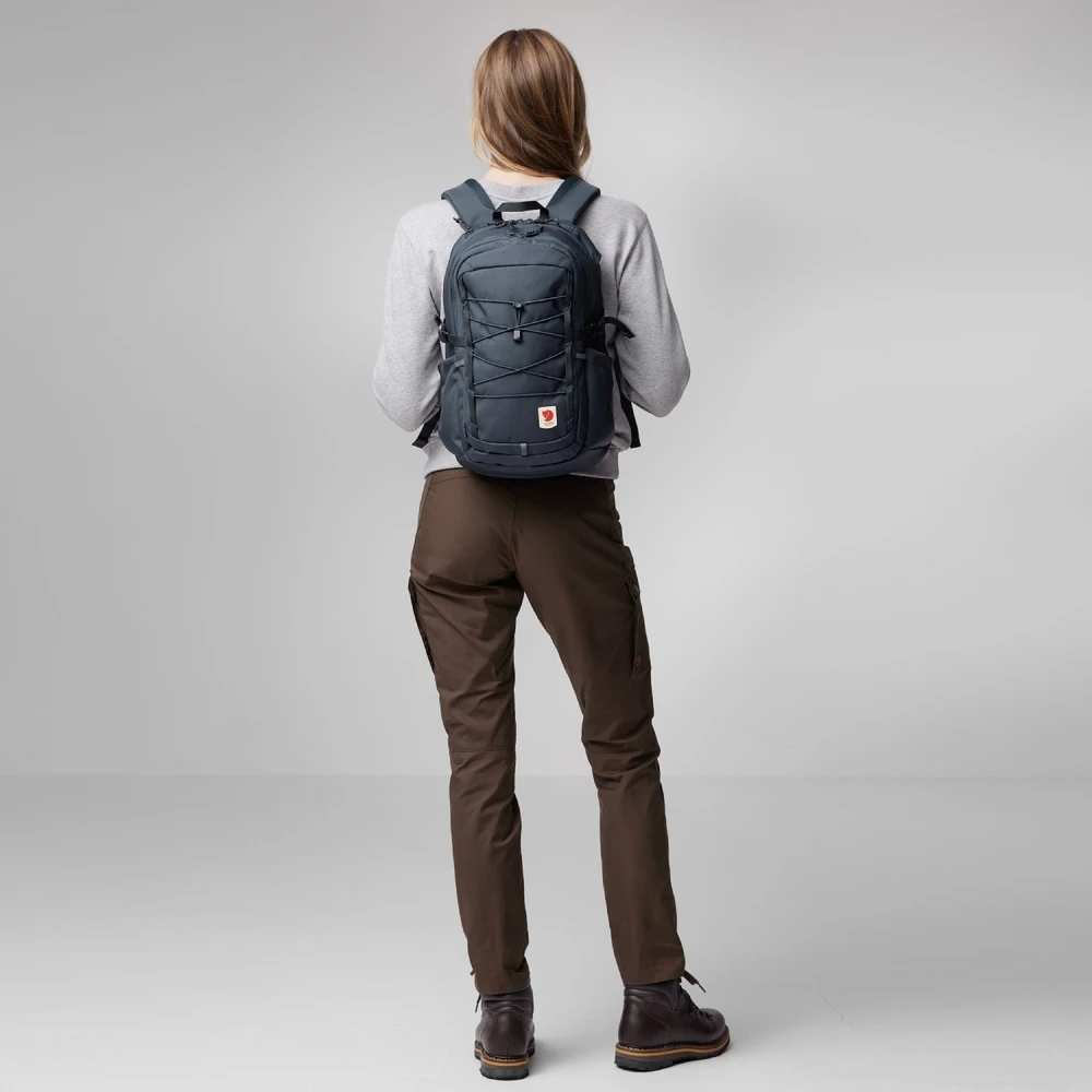 Carruzzo Fjällräven Skule 20 kuprinė Turistinė kuprinė Navy „Oxford“, Poliamidas, Poliesteris, Poliuretano laminatas (PUL)