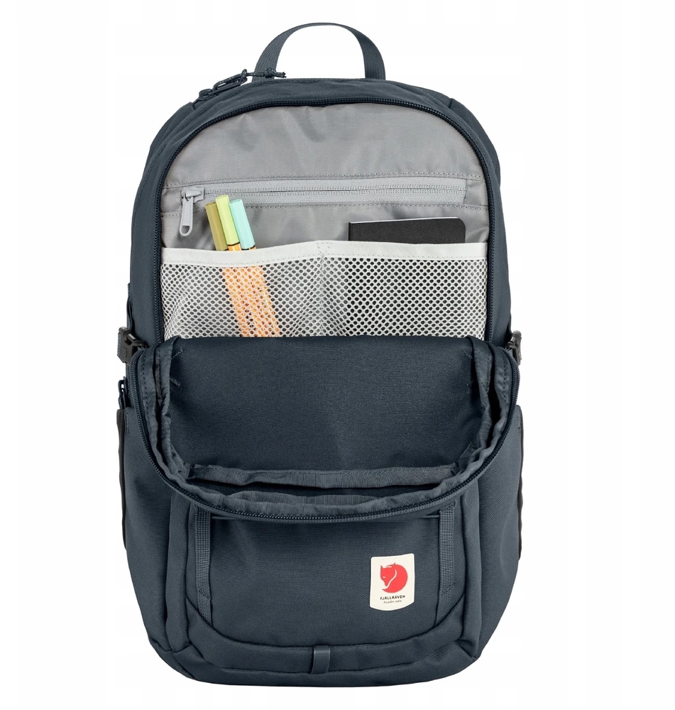 Carruzzo Fjällräven Skule 20 kuprinė Turistinė kuprinė Navy „Oxford“, Poliamidas, Poliesteris, Poliuretano laminatas (PUL)