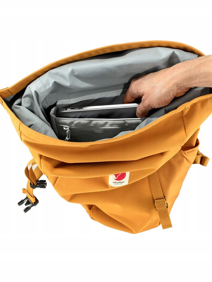 Fjällräven Ulvo Rolltop 30 kuprinė, 30l, geltona