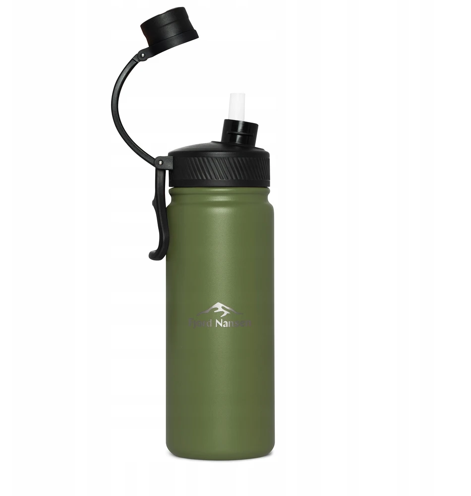 Fjord Nansen Kaldi plieno termosas 650 ml alyvuogių spalvos