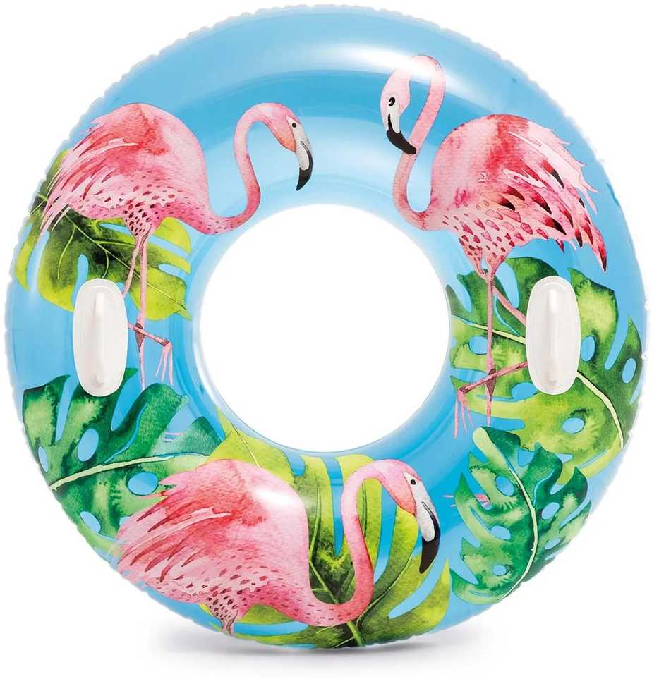 Flamingo plaukimo ratas 97 cm XL INTEX 58263