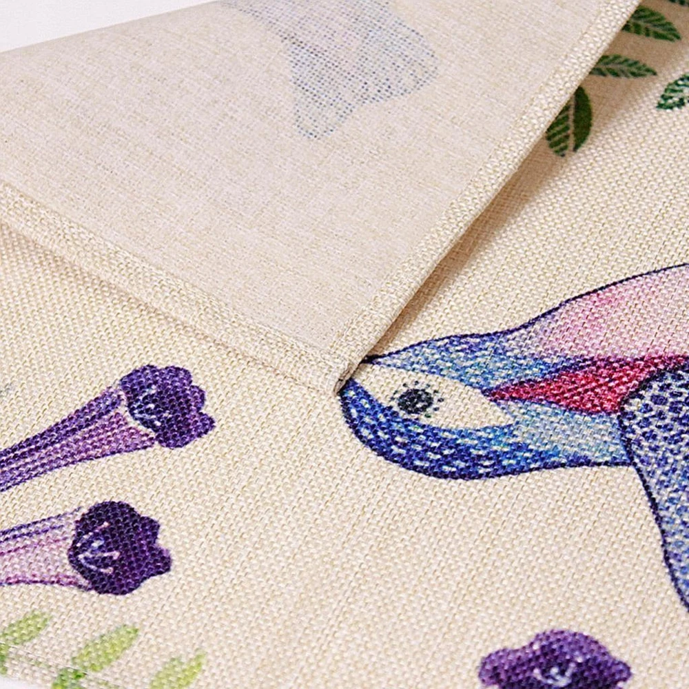 Flamingo pynimo stalo kilimėlis. Virtuvės valgomojo kilimėlis. Šilumos izoliacija