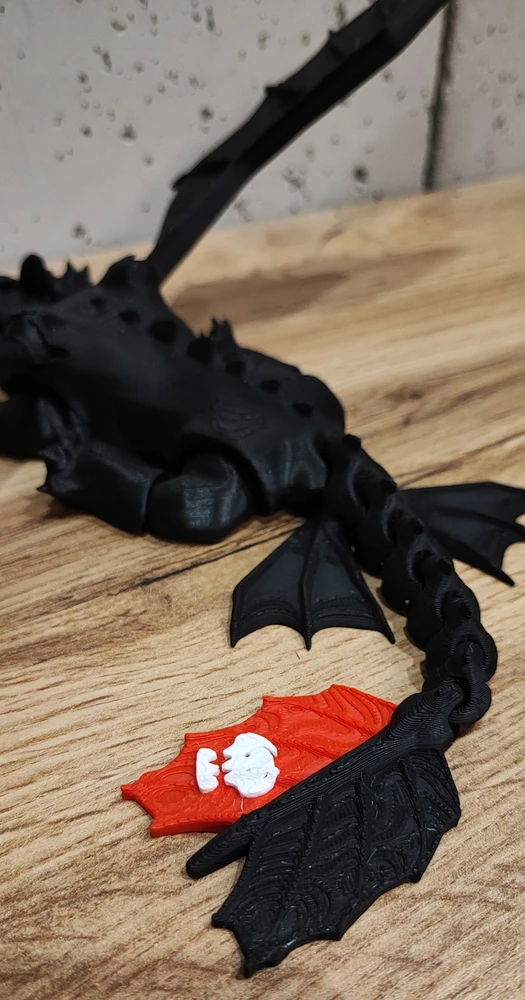 FLEXI Totothless NIGHT FURY Toothless Kaip išmokyti savo drakoną - TIK TOK