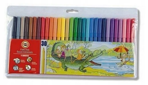 Flomasteriai 30 spalvų - Koh-I-Noor