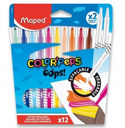 Flomasteriai Maped, 12 vnt.